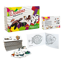 Настольная игра Домино Морской мир Dankotoys (30767)