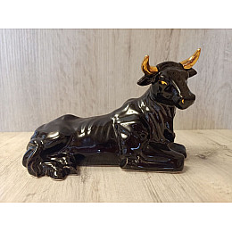 Статуэтка Black bull mini Lefard AL87062