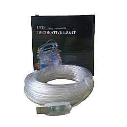 Гирлянда светодиодная нить Led Капли росы дюралайт 100 светодиодов с USB подключением 9 м Синий