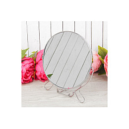 Двустороннее косметическое зеркало для макияжа на подставке Саме То Two-Side Mirror 16 см (418-6)