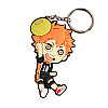 Брелок Сёё Хината №10 Волейбол! - Haikyuu!! Резиновый Rubber (20273) Bioworld