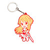 Брелок Асуна SAO Sword Art Online Резиновый Rubber (20306) Bioworld