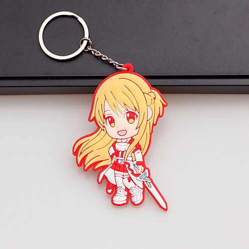 Брелок Асуна SAO Sword Art Online Резиновый Rubber (20306) Bioworld