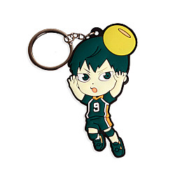 Брелок Тобио большая Волейбол! - Haikyuu!! Резиновый Rubber (20303) Bioworld
