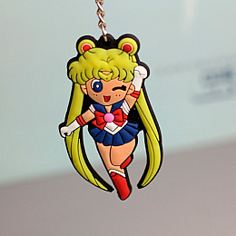 Брелок Сейлор Мун Sailor Moon Резиновый Rubber v2 (20293) Bioworld