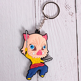 Брелок Іношці Хашибіра Клинок Розсікаючий Демонів Гумовий Rubber (20291) Bioworld