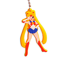 Брелок Сейлор Мун Sailor Moon Резиновый Rubber (20283) Bioworld