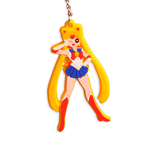 Брелок Сейлор Мун Sailor Moon Гумовий Rubber (20283) Bioworld