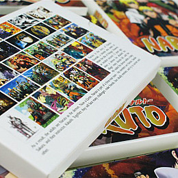 Набор Ломо Карточек Наруто Lomo 30 шт - Naruto Bioworld (12411)