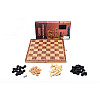 Шахматы деревянные BK Toys S2416 3 в 1
