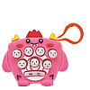 Приставка POP IT Pink Monster Bambi PPT-05 с музыкой и светом