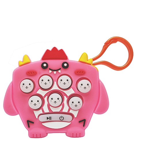 Приставка POP IT Pink Monster Bambi PPT-05 с музыкой и светом