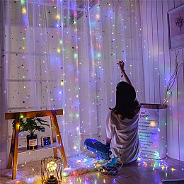 Гірлянда штора 