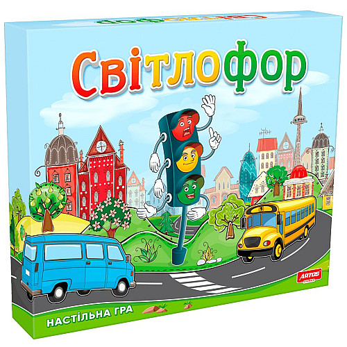 Обучающая настольная игра Светофор укр Artos games (21304)