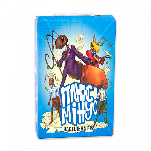 Настольная карточная игра Плюс-минус укр Strateg (30292)