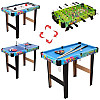 Настольная игра футбол, хоккей, теннис, бильярд Metr+ 6008-4, 4в1