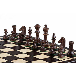 Большие шахматы Олимпийские Натуральное дерево сувенирные 42 х 42 см MADON OLIMP (122)