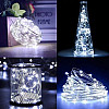 Гирлянда Нить Led 50 проволока 5 м Холодный Белый 1 режим USB + батарейка Decorative Light 218-21528271