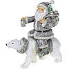Фігура Santa Christmas Lantern grey BonaDi DP186310