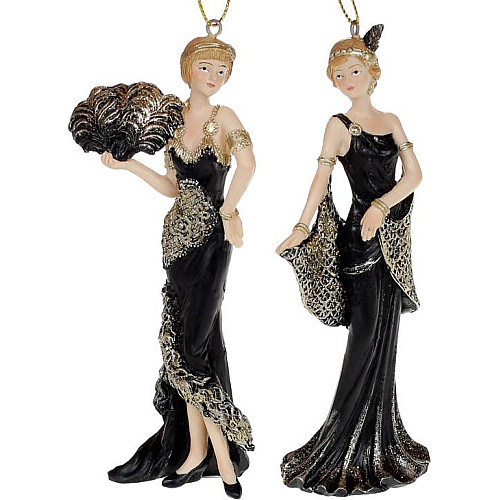 Набор фигурок подвесных BonaDi Lady in Black DP99068