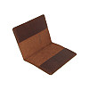 Обложка на паспорт DNK Leather Паспорт-H col.F 15,5х9,8 см Темно-коричневая