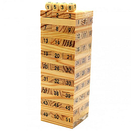 Развивающая настольная игра "NUMBER TOWER" Danko Toys NT-01U Укр