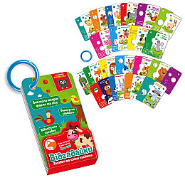 Розвиваючі картки Вгадайка Тварини лісу та ферми укр Vladi Toys (VT5000-13)