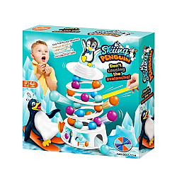 Настольная игра-балансир Пингвин Bambi XS977-41 36 мячиков