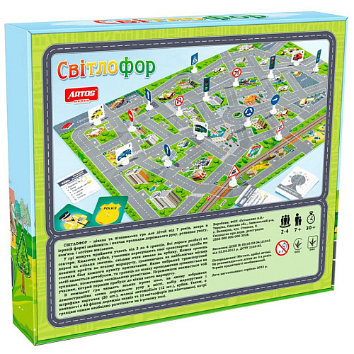 Настольная игра "Светофор" Artos Games 1304ATS