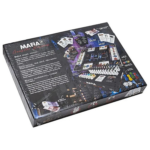 Настольная экономическая игра "MAFIA. Gangster Business. Premium" Danko Toys MAF-03-01U на украинском языке