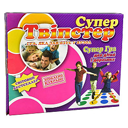 Игра Супер "Твистер" Strateg 379ST на украинском языке