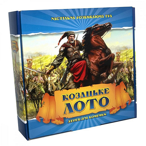 Лото "Казацкое" Strateg 341ST с деревянными бочонками