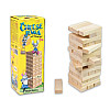 Настольная игра "Cheese Jenga" Strateg 30718 48 брусков на украинском языке