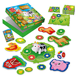 Настольная игра "Цветочное приключение" Vladi Toys VT2100-20 на украинском языке