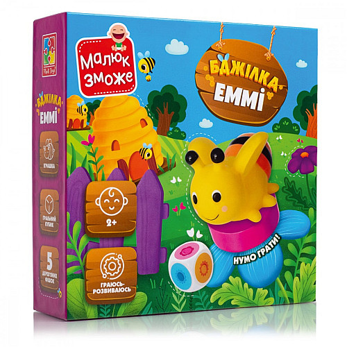 Настольная игра "Пчелка Эмми" Vladi Toys VT2100-21 на украинском языке