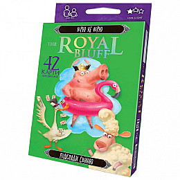 Карточная игра "The ROYAL BLUFF" Верю не Верю Danko Toys RBL-01 укр RBL-01-02U