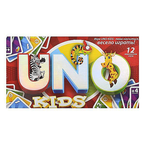 Игра настольная "UNO Kids" Danko Toys SPG11 маленькая