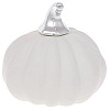 Декоративная фигурка Pumpkin белый мат с серебром DP87197 BonaDi
