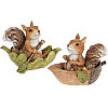 Декоративні фігурки Squirrels 2 шт 15х9х11см DP97726 BonaDi