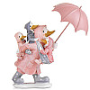 Декоративная статуэтка Mama Duck Pink 20х12х6 см Lefard AL219020