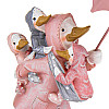 Декоративная статуэтка Mama Duck Pink 20х12х6 см Lefard AL219020