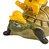 Декоративная статуэтка Bird with turtle 20х16х12 см Lefard AL219024