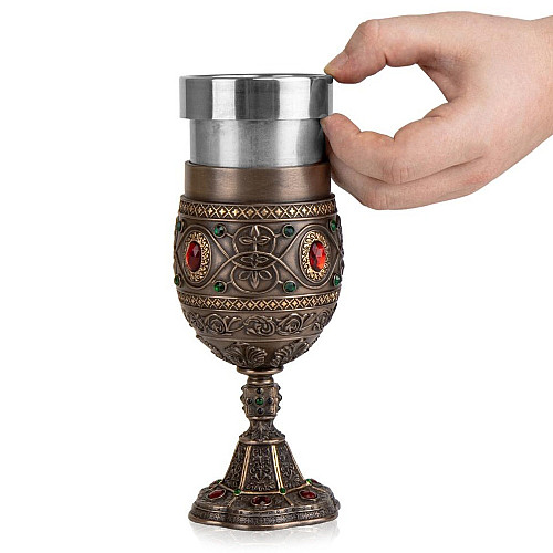 Статуетка у вигляді давнього грааля 17,5 см AL219099 Veronese
