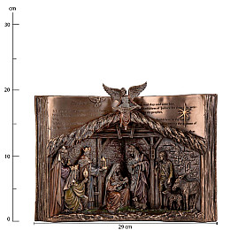 Религиозная статуэтка Библия с бронозым покрытием AL219101 Veronese