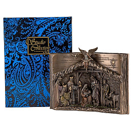 Религиозная статуэтка Библия с бронозым покрытием AL219101 Veronese