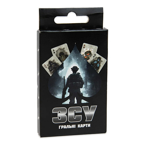 Карточная игра "ВСУ" Strateg 30789 на украинском языке