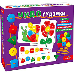 Игра настольная "ЧУДО-пуговки" Ludum ME5032-13