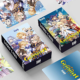 Набор карточек Геншин Импакт Genshin Impact Ломо Lomo 30шт (22845) Fan Girl