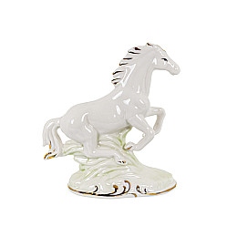 Настольная Фарфор фигурка Жеребец 14 см Lefard AL226740