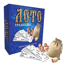 Лото з дерев'яними бочонками Класичне Strateg (30315)